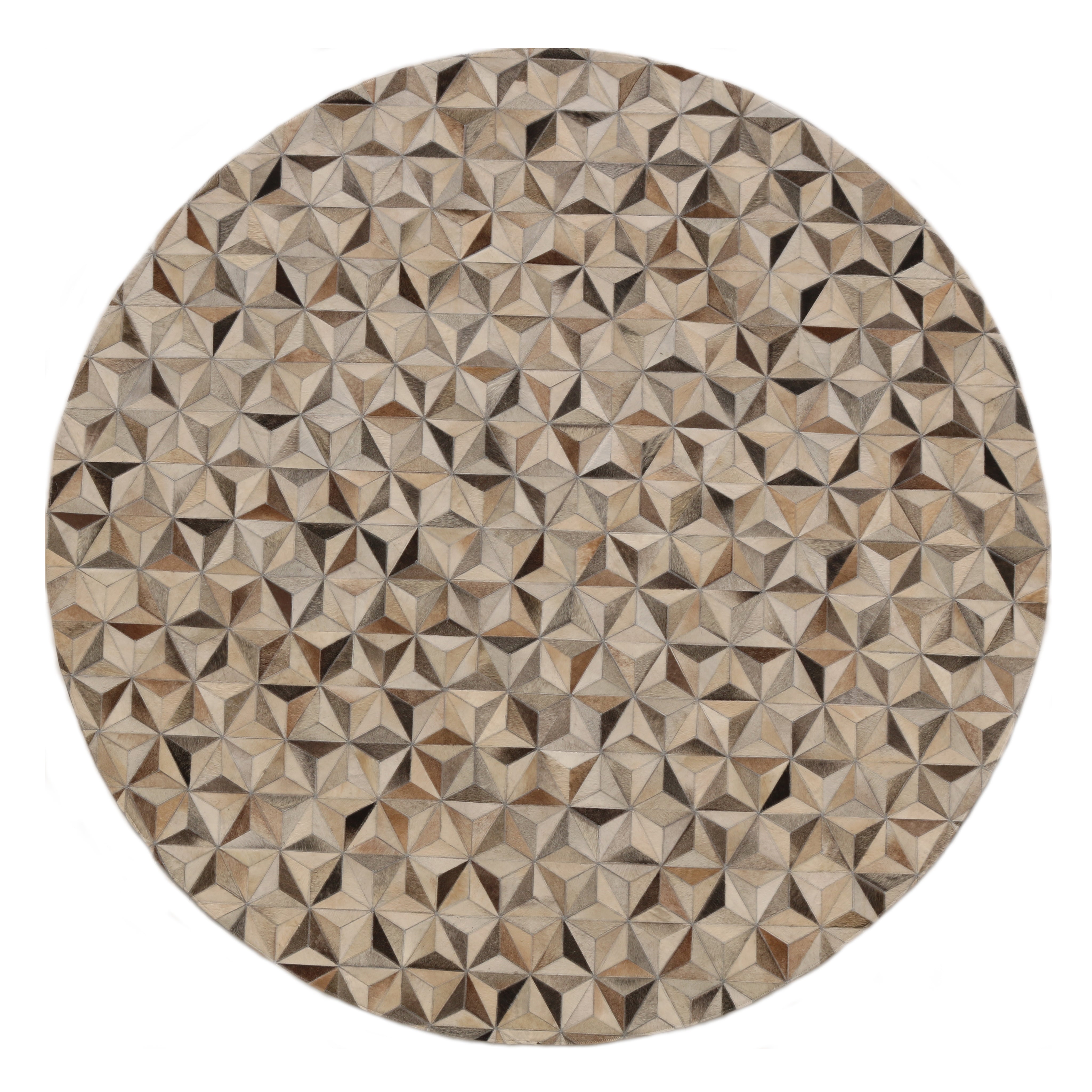 Handmade Rug Factory Handmade Leather Patchwork Cowhide Brick Area Rugs by Rug Factory Plus