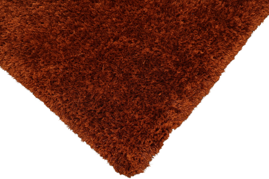 Shaggy Viscose Solid Rust