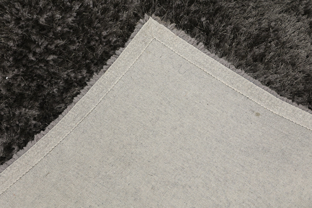 Shaggy Viscose Solid Silver