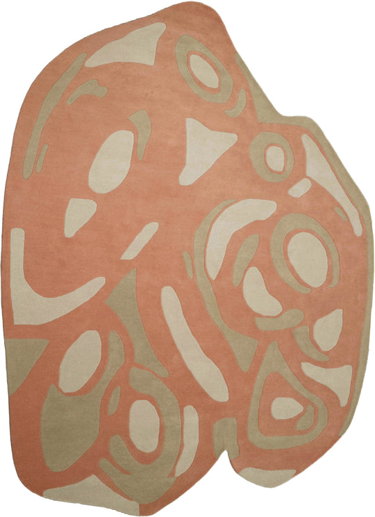 Beluga Tufted Design 47 Ivory Lt. Pink