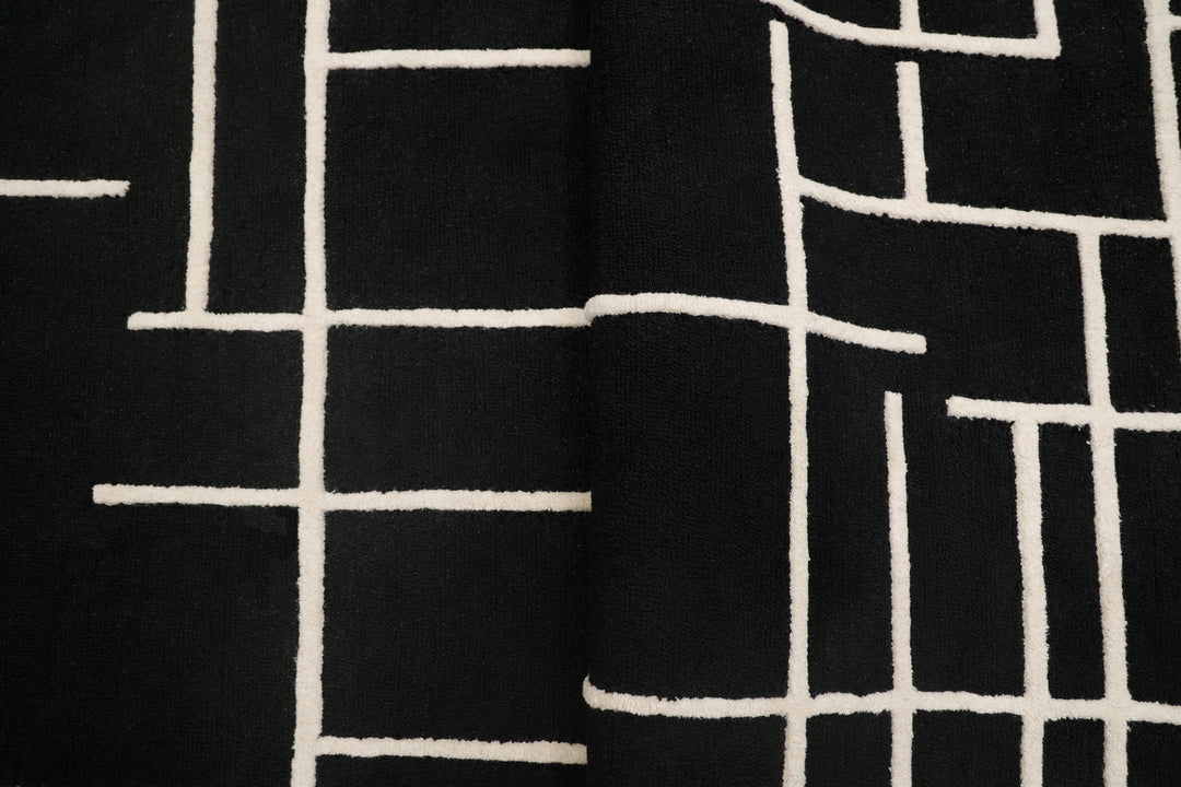 Beluga Tufted Design CR-2606-385 Black White