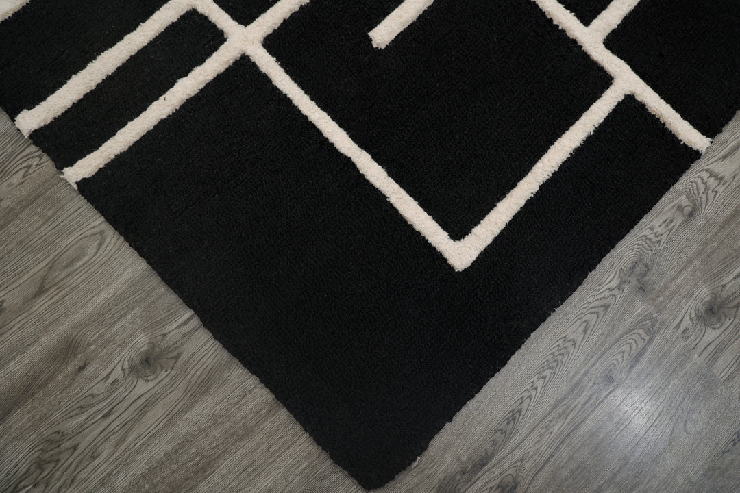Beluga Tufted Design CR-2606-385 Black White