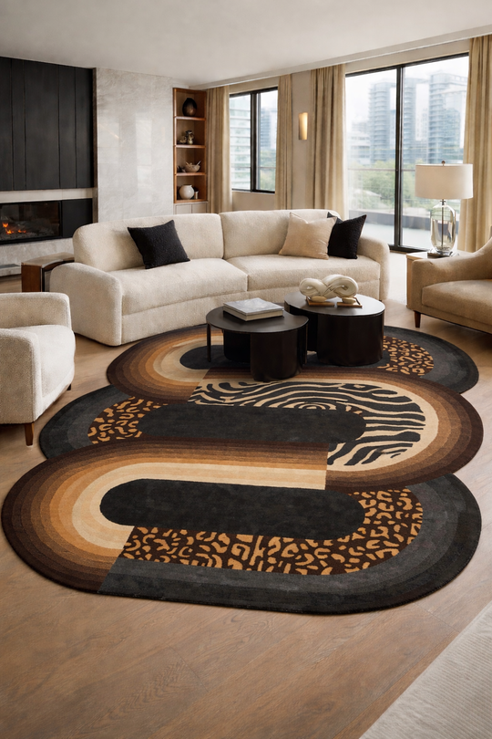Beluga Tufted Design 45 Ivory Lt. Grey