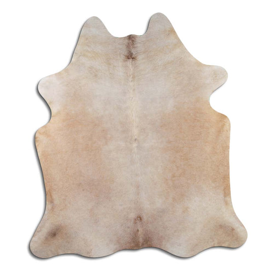 Light Champagne Real Cowhide