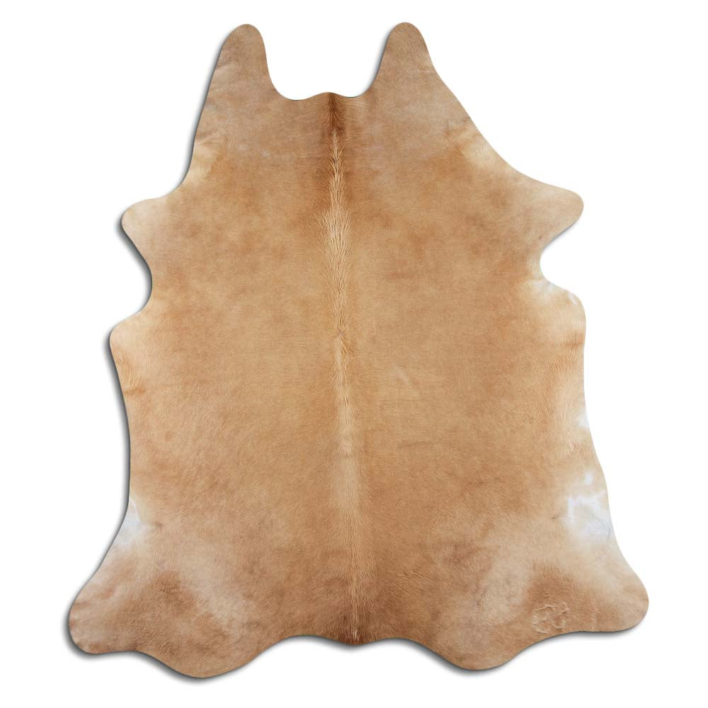 Light Champagne Real Cowhide