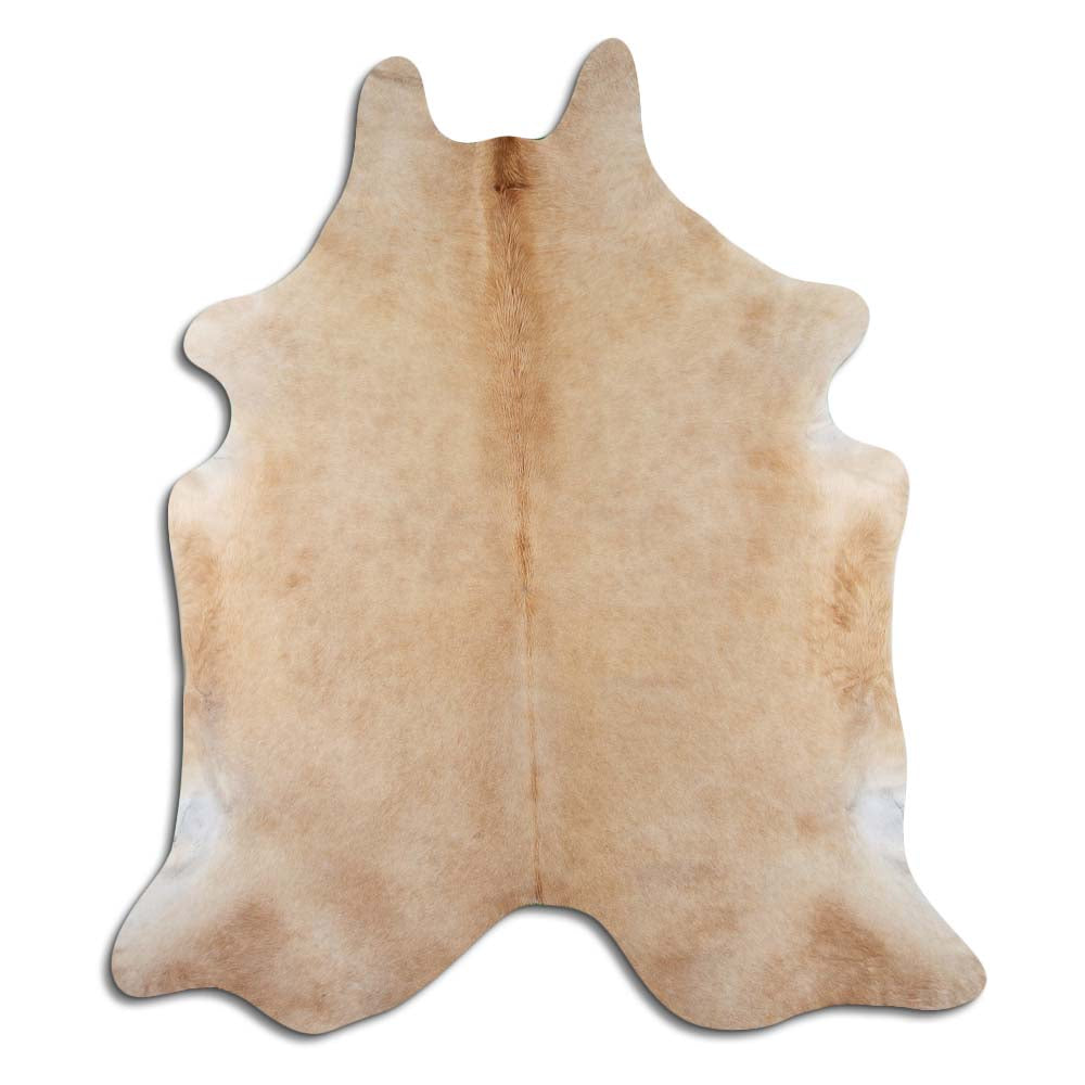 Light Champagne Real Cowhide