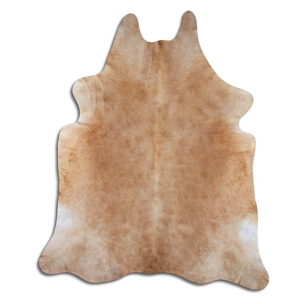 Light Champagne Real Cowhide