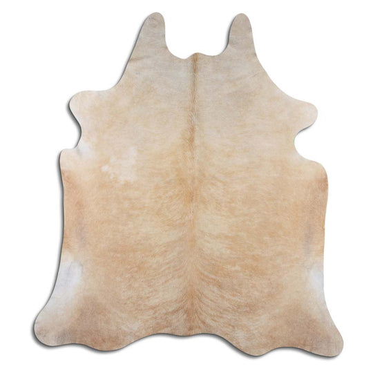 Light Champagne Real Cowhide