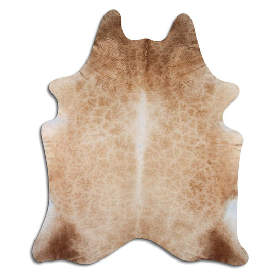 Light Champagne Real Cowhide