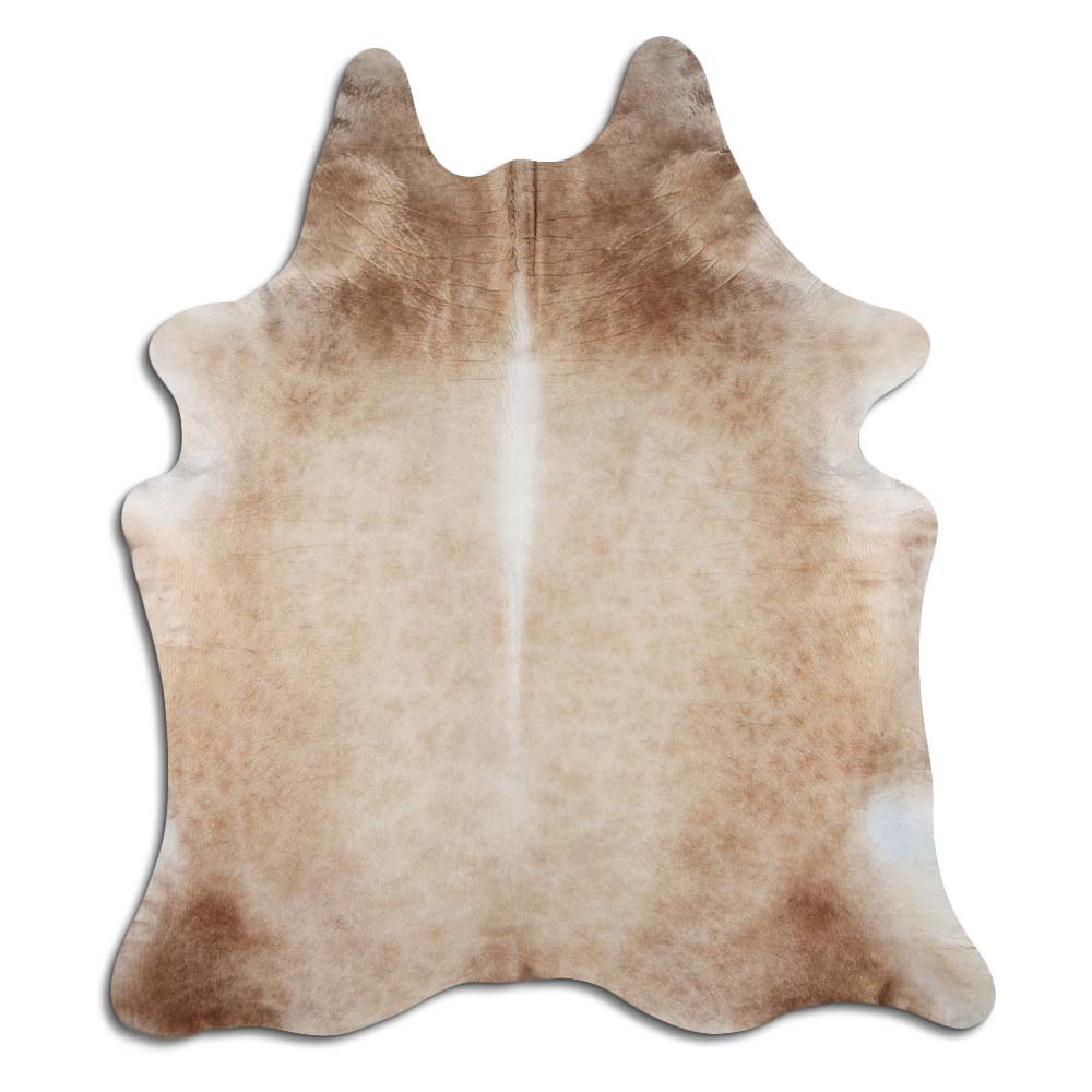 Light Champagne Real Cowhide