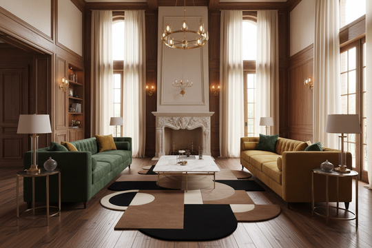 Beluga Tufted Design 38 Ivory Multi