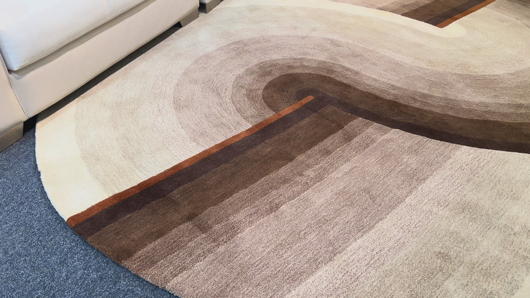 Beluga Tufted Design 62 Brown Multi