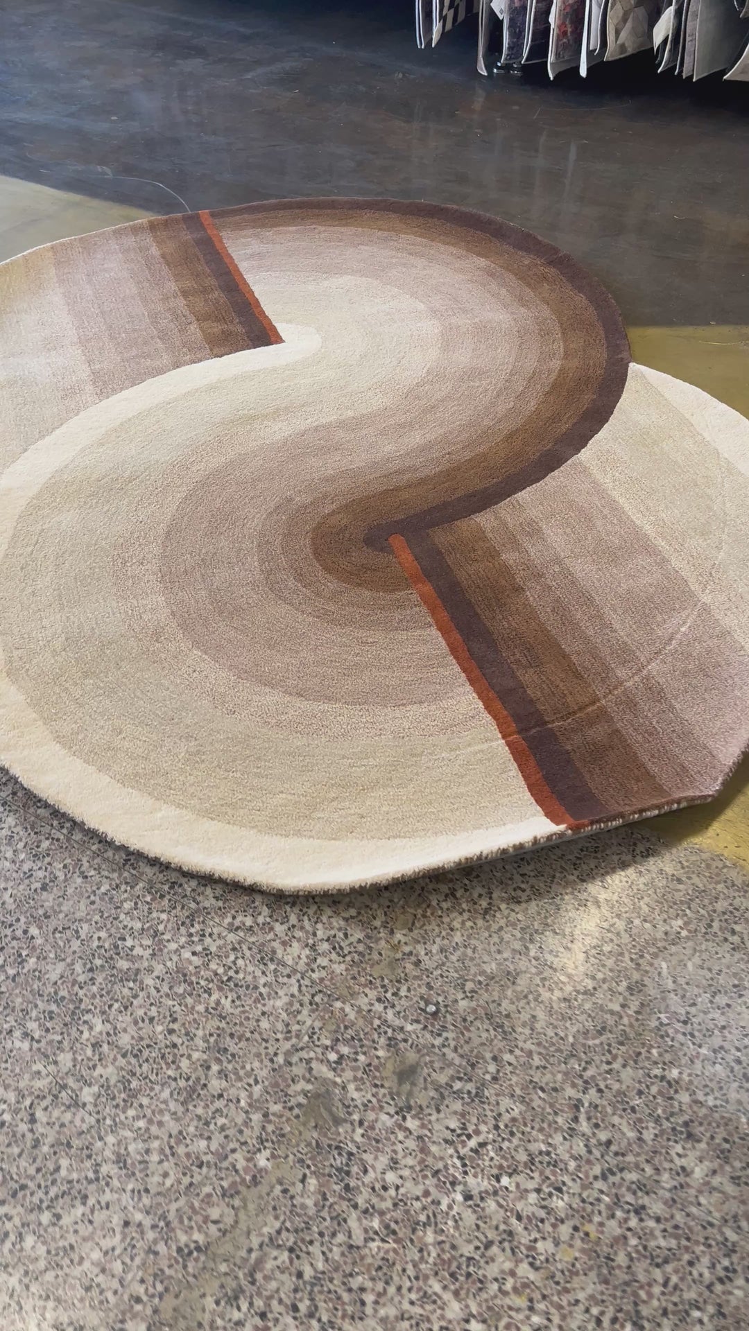 Beluga Tufted Design 62 Brown Multi