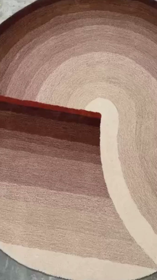 Beluga Tufted Design 62 Brown Multi