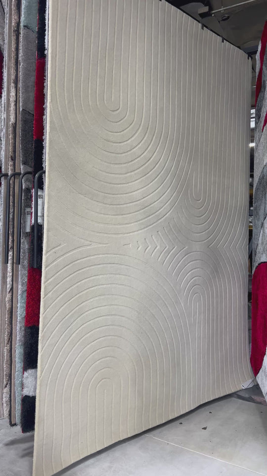 Beluga Tufted Design 63 Ivory