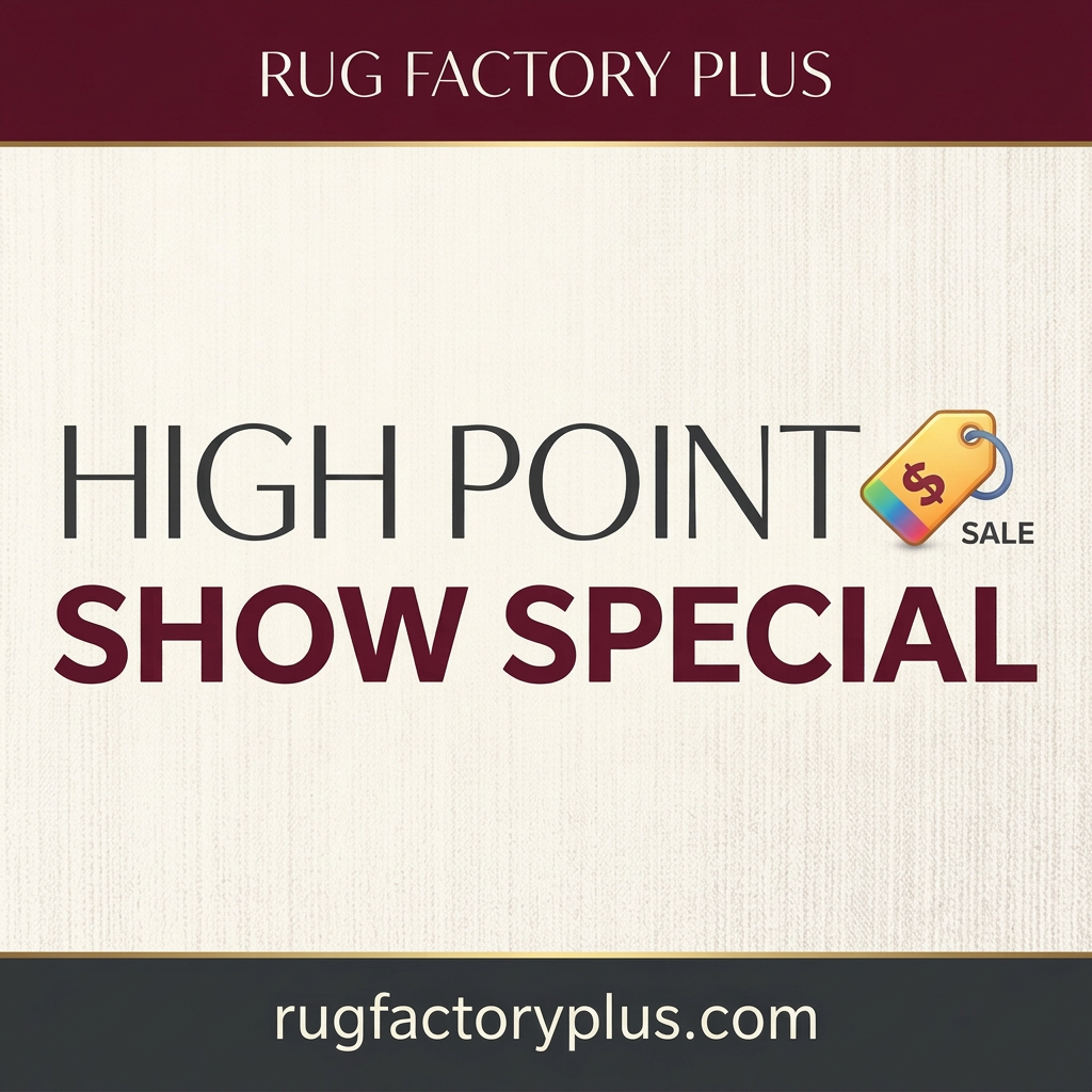 Square High Point Show Special banner with sale-tag emoji