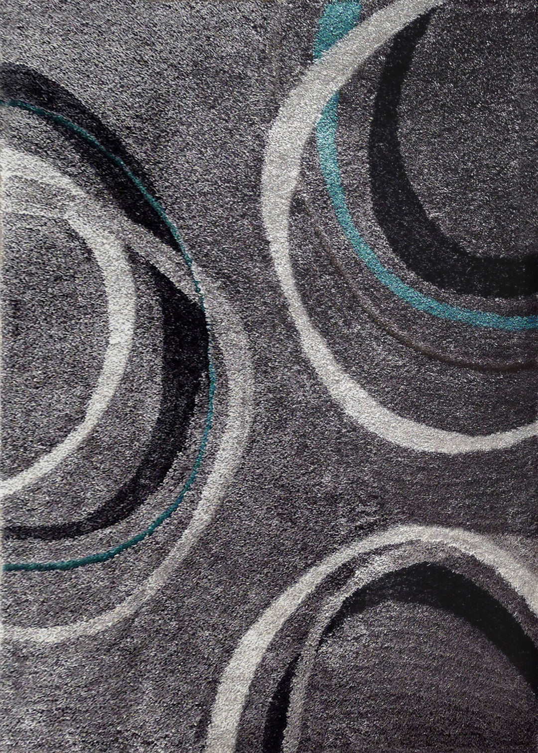 Vibrant Hand Tufted Modern Shag Lola 11 Area Rug by Rug Factory Plus - Rug Factory Plus