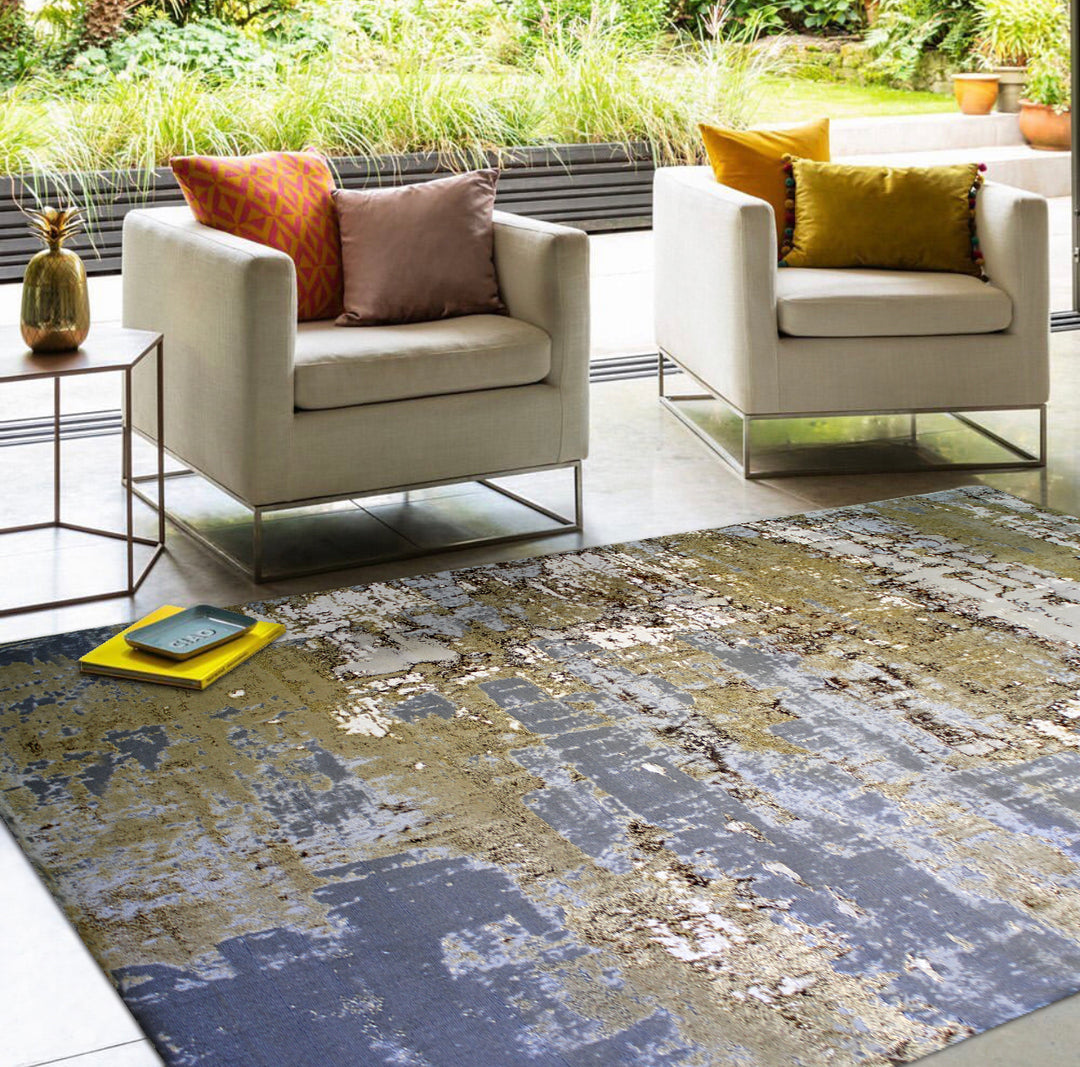 Max185 Rug Maximus 185 Beige/Gold Viscose – Rug Factory Plus
