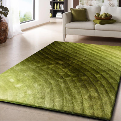 Soft Three Dimensional Polyester Viscose Hand Tufted 3D 303 Shag Area Rug by Rug Factory Plus - Rug Factory Plus