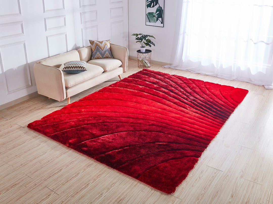 3d Tuffted Rug Three Dimensional Polyester Viscose Hand Tufted 3D 315 Shag Area Rug ...