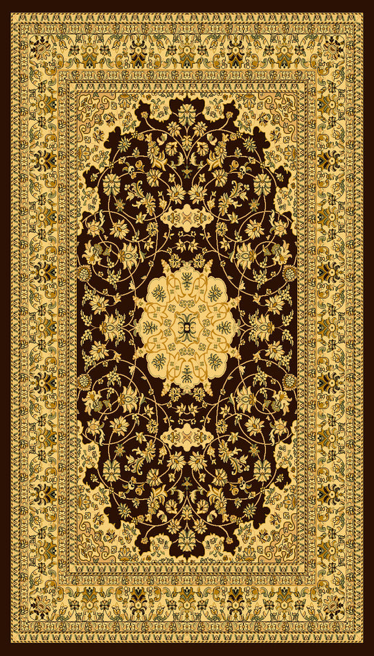 Persian Design 1 Million Point Heatset Monalisa 5016 Area Rugs by Rug Factory Plus - Rug Factory Plus