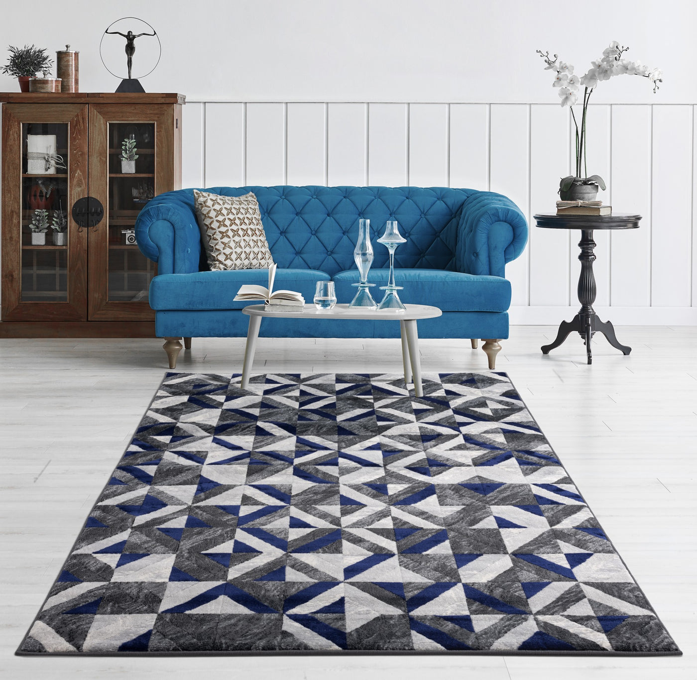 Durable Flat Weave No Shedding Lifestyle 701 Area Rug by Rug Factory Plus - Rug Factory Plus
