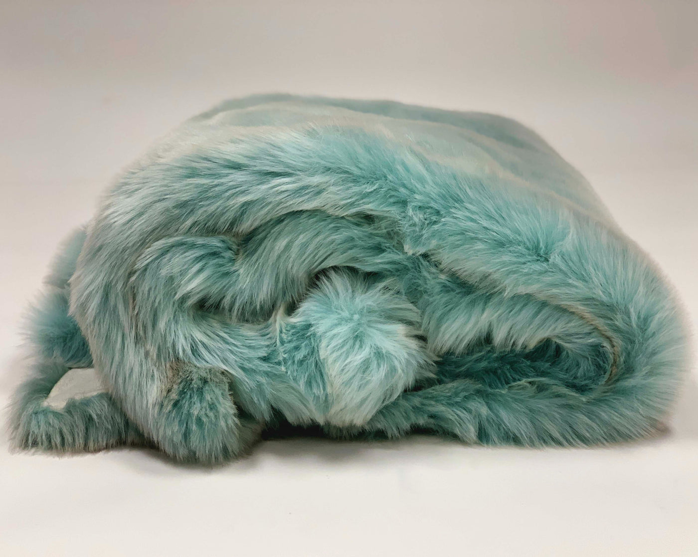 7th Ray Dip Dye Modern Faux Fur Throw by Rug Factory Plus
