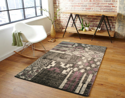 Heavy Durable Plush Appx. 1" Luxury Pile Alonzo AL 209 Area Rug by Rug Factory Plus - Rug Factory Plus