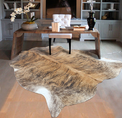 Real Leather Cowhide Cow3 by Rug Factory Plus - Rug Factory Plus