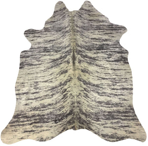 Real Leather Metallic Cowhide Cow4 by Rug Factory Plus - Rug Factory Plus