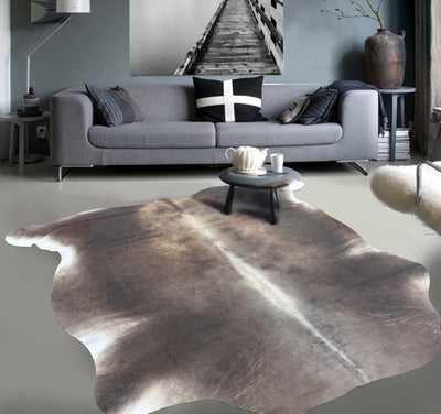Real Leather Cowhide Cow8 by Rug Factory Plus - Rug Factory Plus