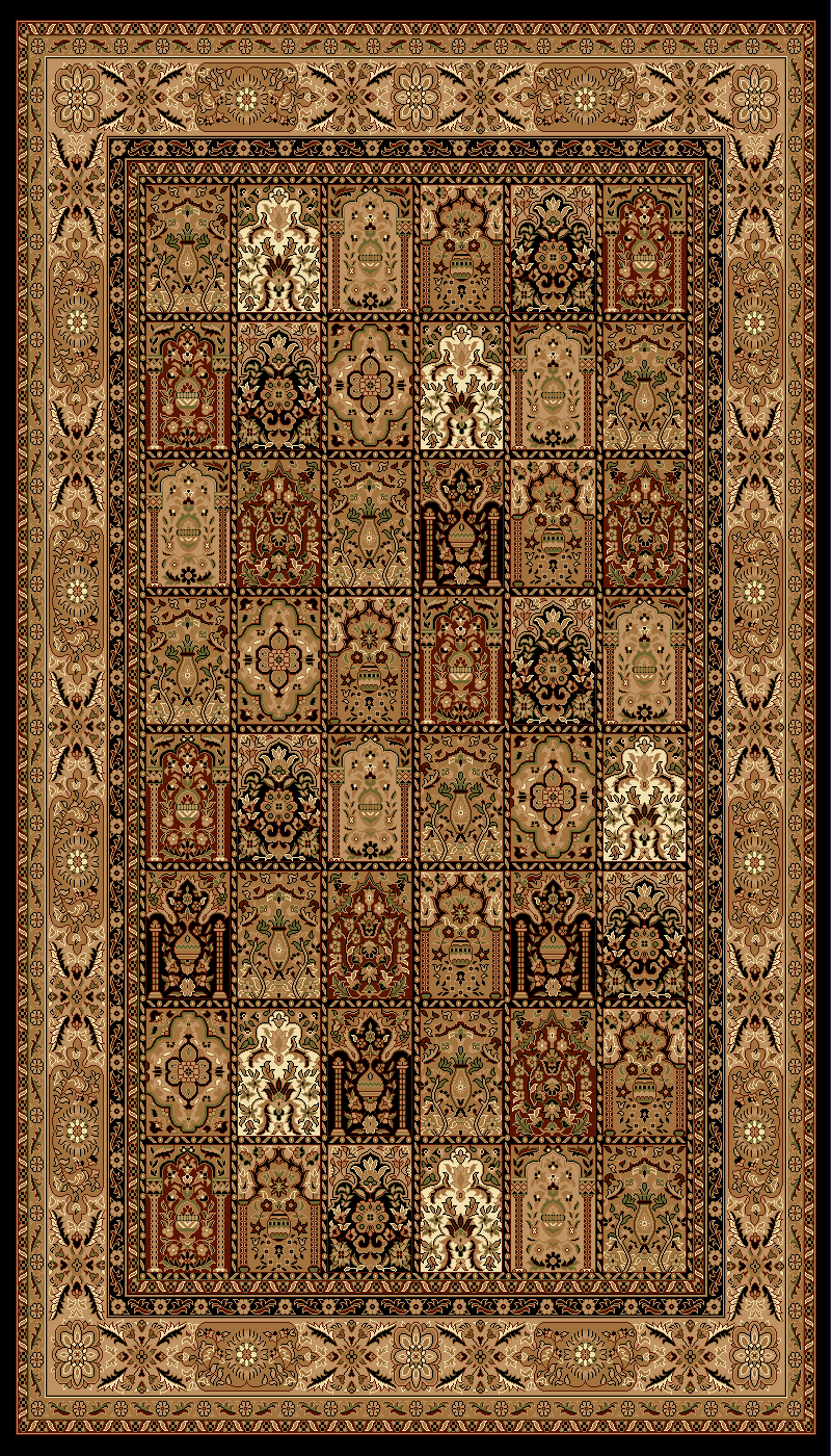 Persian Design 1 Million Point Heatset Monalisa A Area Rugs by Rug Factory Plus - Rug Factory Plus