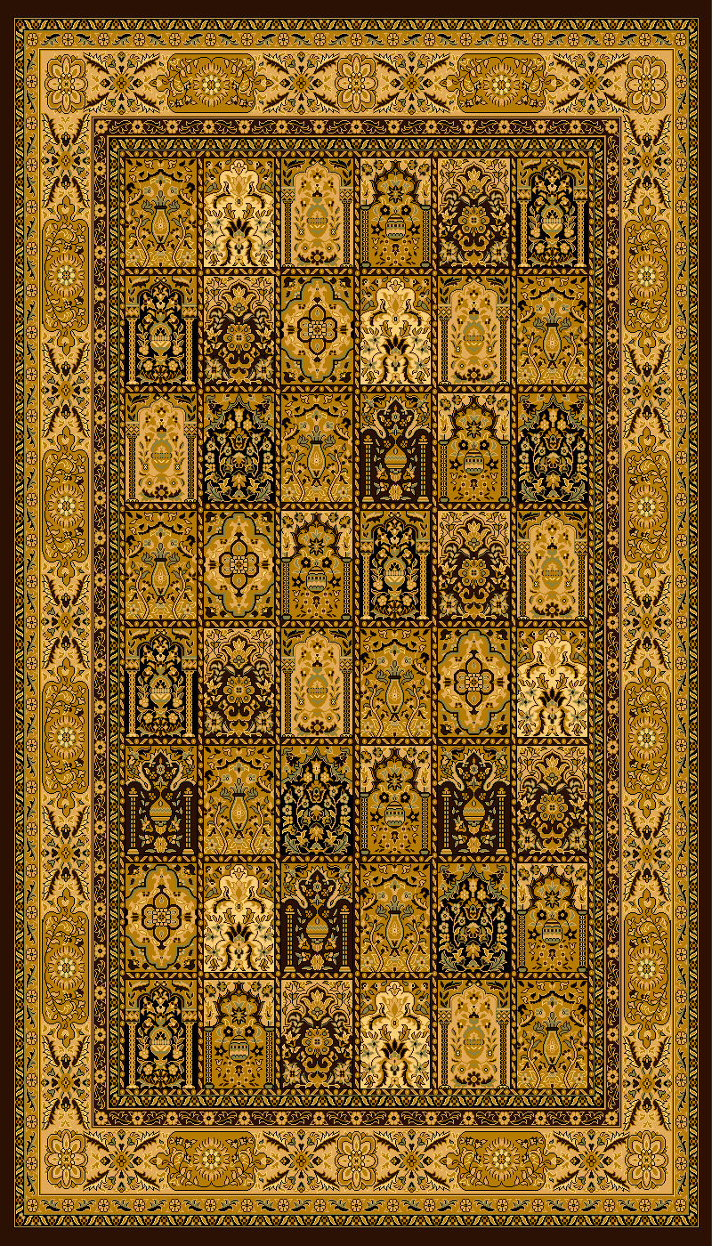 Persian Design 1 Million Point Heatset Monalisa A Area Rugs by Rug Factory Plus - Rug Factory Plus