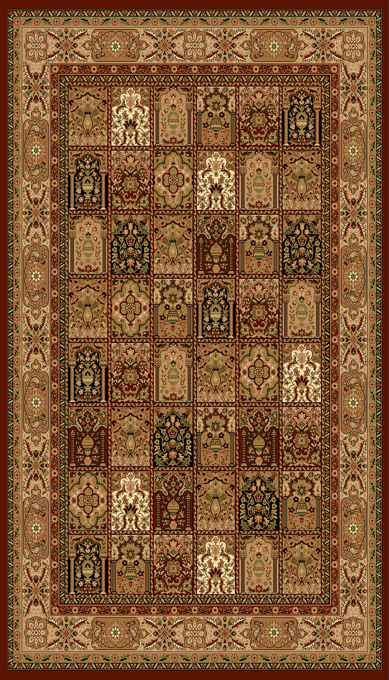 Persian Design 1 Million Point Heatset Monalisa A Area Rugs by Rug Factory Plus - Rug Factory Plus