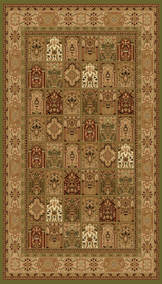 Persian Design 1 Million Point Heatset Monalisa A Area Rugs by Rug Factory Plus - Rug Factory Plus