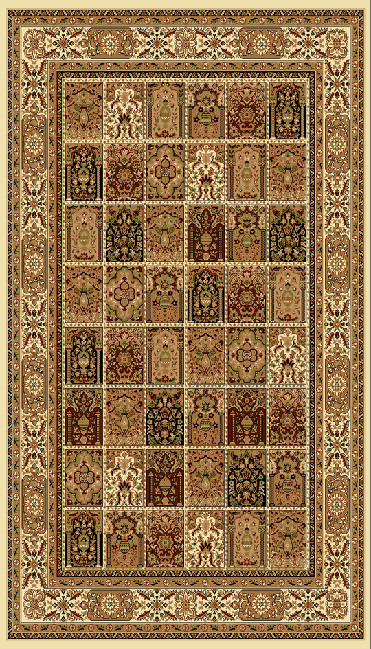 Persian Design 1 Million Point Heatset Monalisa A Area Rugs by Rug Factory Plus - Rug Factory Plus