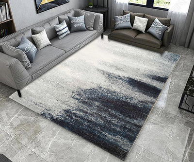 Vintage Style Soft Polyester Print on Design Elevate 246 Area Rug by Rug Factory Plus - Rug Factory Plus