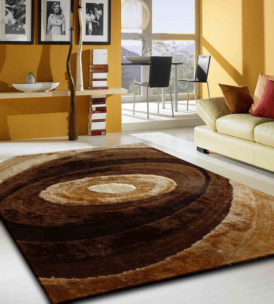 Luxurious Hand Carved Vibrant Living Shag 105 Area Rug by Rug Factory Plus - Rug Factory Plus