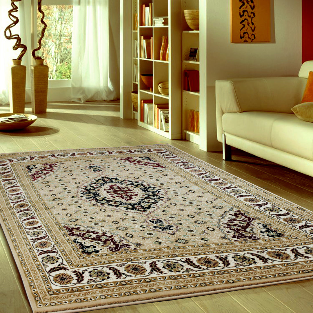 Persian Design 1 Million Point Heatset Monalisa T02 Area Rugs by Rug Factory Plus