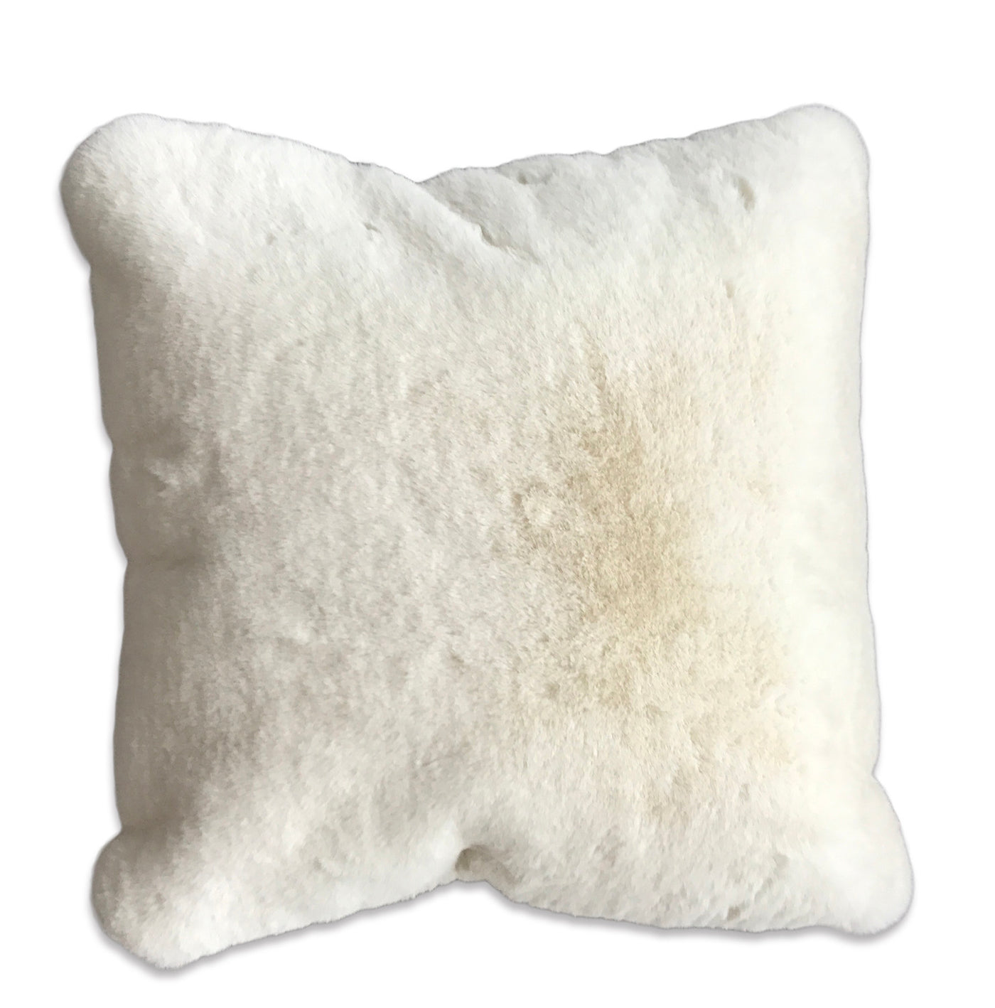 Modern Soft Luxury Chinchilla Feel Faux Fur Pillow by Rug Factory Plus - Rug Factory Plus