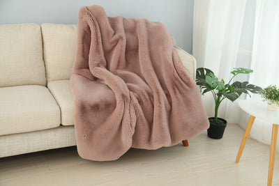 Modern Soft Luxury Chinchilla Feel Faux Fur Area Rug by Rug Factory Plus - Rug Factory Plus