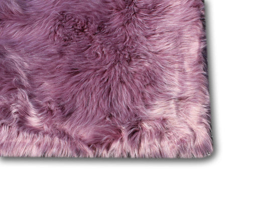 Modern Fox Faux Fur Luxury Area Rug Appx. 3" Pile Height by Rug Factory Plus - Rug Factory Plus