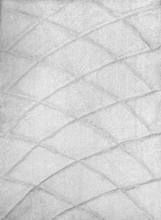 Sorrento 722 White Shag Area Rug