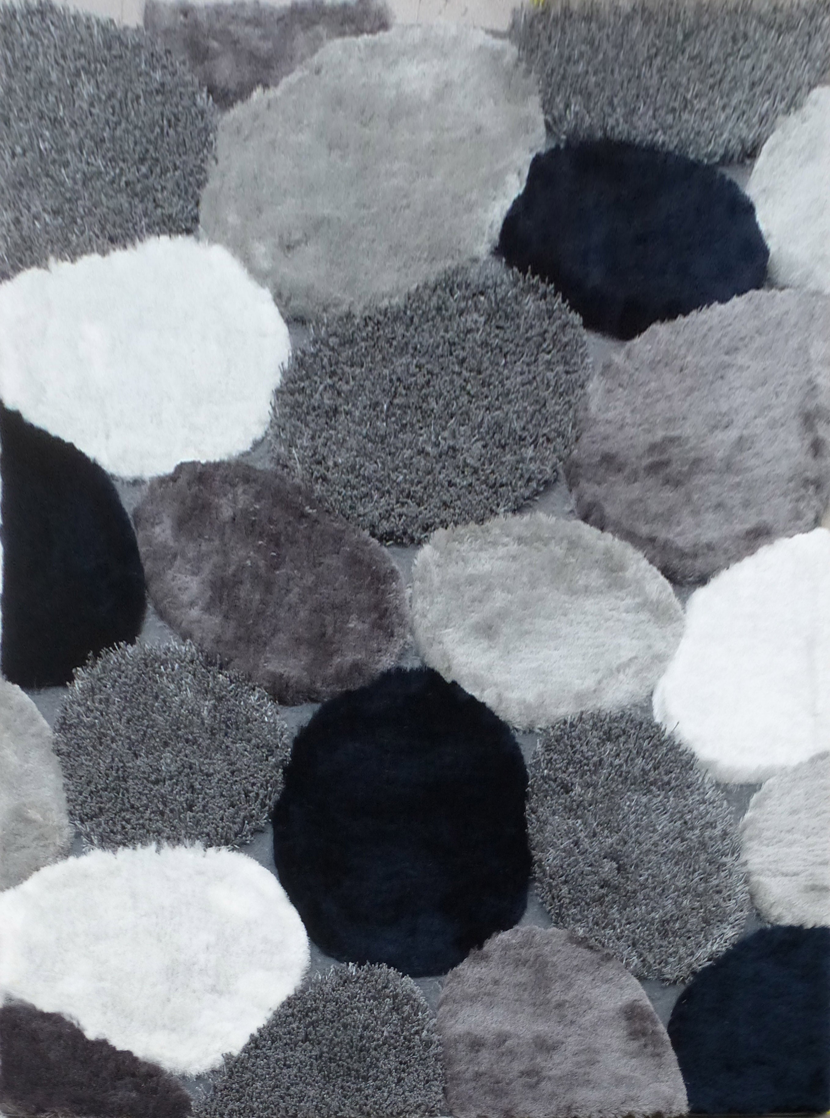 Hand Tufted Multi-textural Designer Shag S.V.D. 25 Area Rug by Rug Factory Plus - Rug Factory Plus