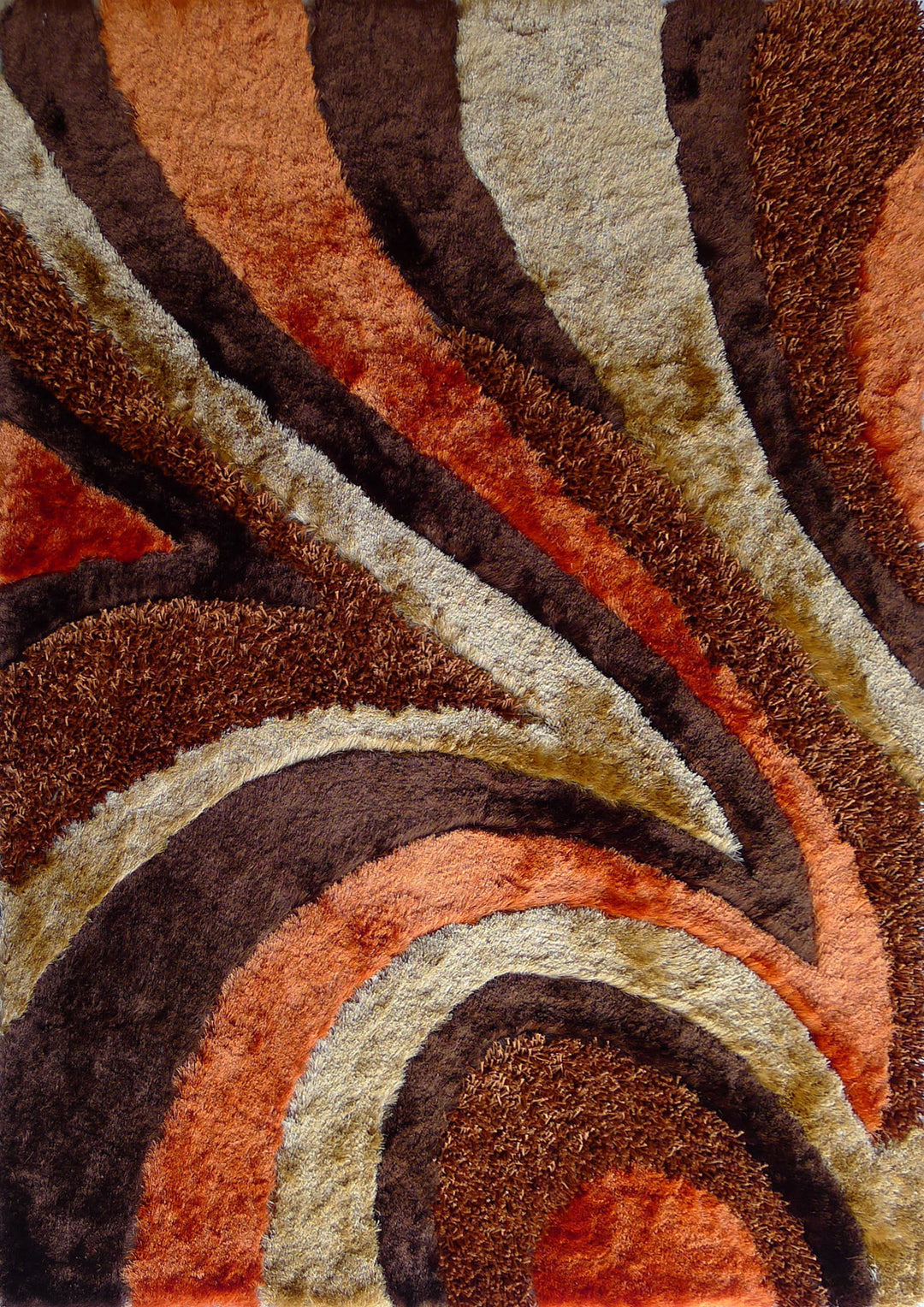 Hand Tufted Multi-textural Designer Shag S.V.D. 26 Area Rug by Rug Factory Plus - Rug Factory Plus