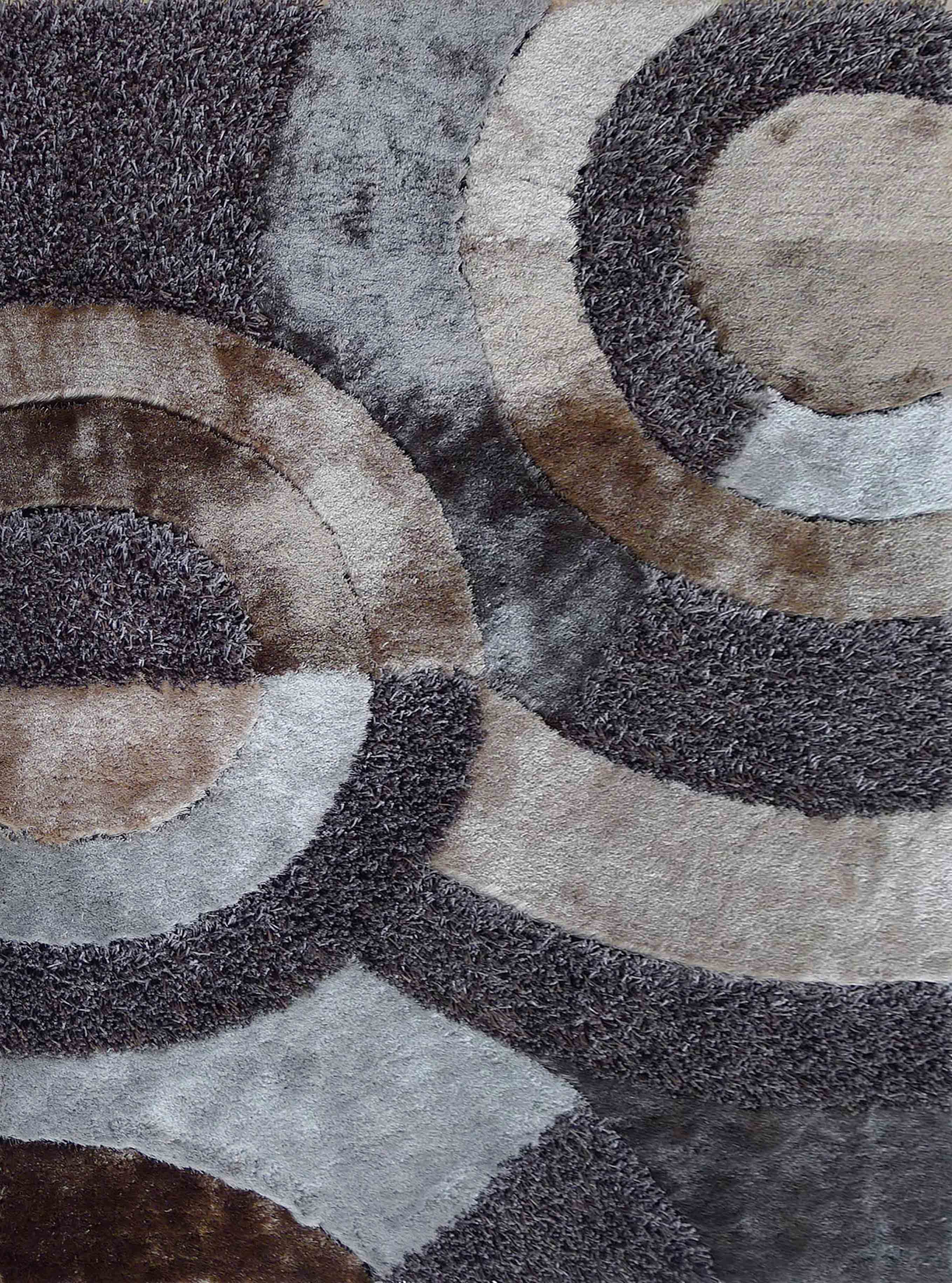 Hand Tufted Multi-textural Designer Shag S.V.D. 27 Area Rug by Rug Factory Plus - Rug Factory Plus