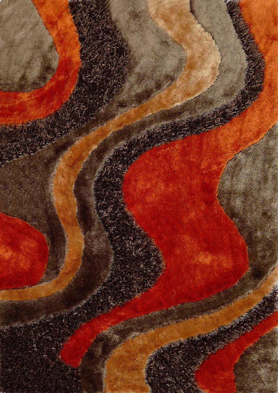 Hand Tufted Multi-textural Designer Shag S.V.D. 29 Area Rug by Rug Factory Plus - Rug Factory Plus