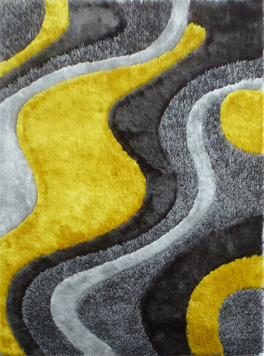 Hand Tufted Multi-textural Designer Shag S.V.D. 29 Area Rug by Rug Factory Plus - Rug Factory Plus