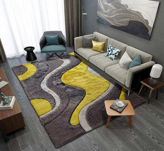 Hand Tufted Multi-textural Designer Shag S.V.D. 29 Area Rug by Rug Factory Plus - Rug Factory Plus