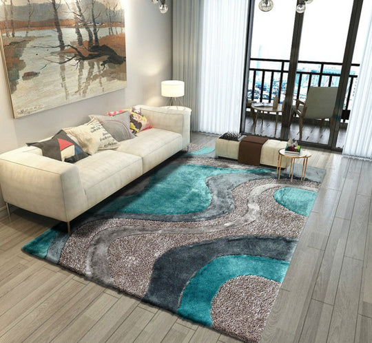 Hand Tufted Multi-textural Designer Shag S.V.D. 29 Area Rug by Rug Factory Plus - Rug Factory Plus